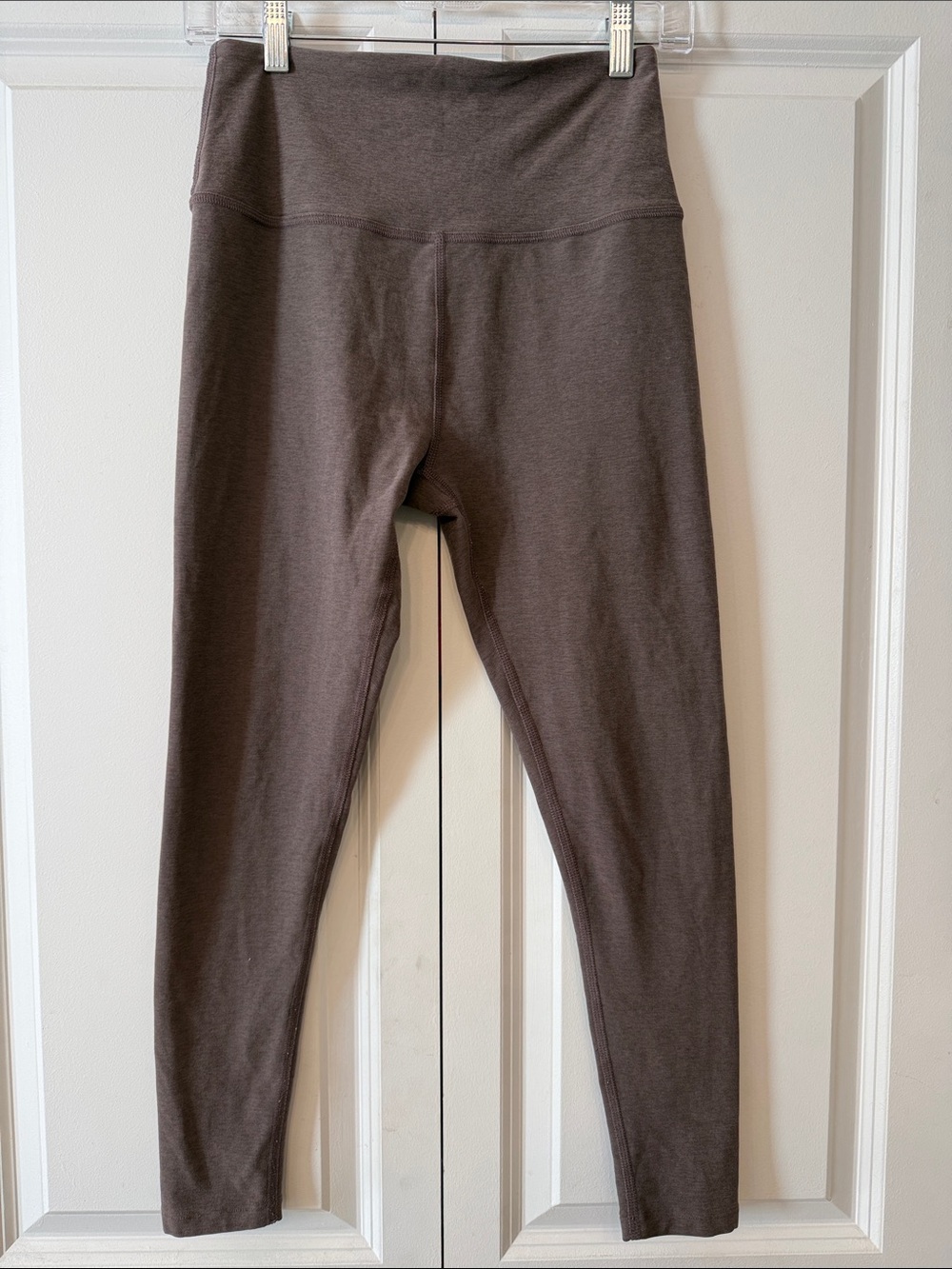 Beyond Yoga Womens Brown High-Waist Leggings